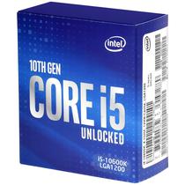 Processador Intel Core i5 10TH Gen i5-10600K Hexa Core de 4.1GHZ com Cache 12MB