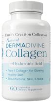Colageno Earth's Creation Derma Divine Collagen Hyaluronic Acid (60 Capsulas)