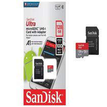 Kit Cartão De Memória Micro Sd 128Gb Sandisk Ultra 128 Gb em Promoção na  Americanas