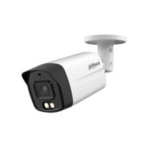 Camera de Seguranca Dahua Bullet HFW1200TLMP-Il-A Hdcvi / 2MP / 2.8MM / 1080P / Microfone / com Luz Dupla - Branco