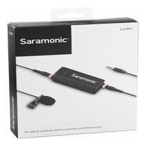 Microfone Saramonic Lavmic 2 Canal DSLR Go