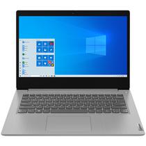 Notebook Lenovo Ideapad 3 14ADA05 81W000NGUS de 14" FHD com AMD Ryzen 5 3500U/8GB Ram/1TB HDD + 128GB SSD/W10 - Platinum Grey