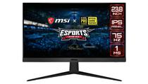 Monitor 24"MSI G241V E2 Gaming 75HZ + Mouse/ 1MS/ Display Port/ HDMI/ Free SYNC-Preto