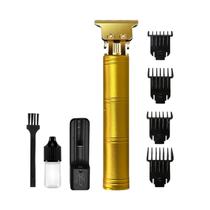 Maquina de Cortar Cabelo Recarregavel Professional Hair Clipper TH-8002 - Dourado