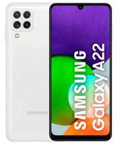 Celular Samsung A22 A225M 128GB / 4GB Ram / 4G / Dual Sim/ 6.4 / Cam 48MP - Branco