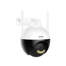 Camera de Seguranca Externa Inteligente Luo LU-E99 IP66 / Wifi / Microfone / Alarma / HD / Deteccao Humana / Visao Noturna / App V380 Pro - Branco/ Preto