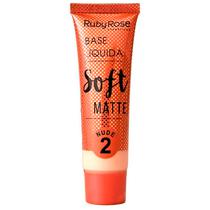 Base Liquida Ruby Rose Soft Matte Bege HB 8050-2