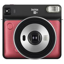 Camera Instantanea Fujifilm Instax Square SQ6 A Pilha/Flash - Ruby Red