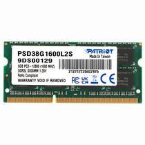 Memoria Ram para Notebook Patriot Signature Line DDR3 8GB 1600MHZ - PSD38G1600L2S
