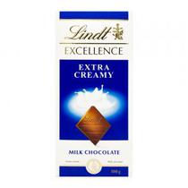 Barra Chocolate Lindt Excellence Ao Leite Extra Cremoso 100G