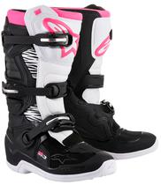 Bota para Moto Alpinestars Stella Tech 3 / USA8/ EU39 - Black/ White/ Pink