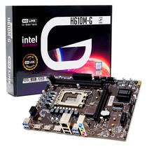 Placa Mae Goline H610M-G Socket LGA 1700 Chipset Intel H610 DDR4 Micro ATX - (1 Ano de Garantia)