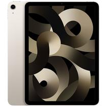 Apple iPad Air 5 de 10.9" MM9P3LL/A A2588 Wi-Fi com Chip M1 8/256GB 12MP/12MP iPados (2022) - Estelar (Caixa Feia)