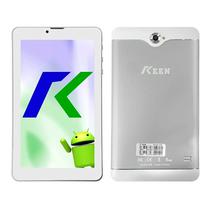 Tablet Keen A88 16GB / 1GB Ram / Dual Sim / Tela 8.1" / Cameras 2MP e VGA - Prata