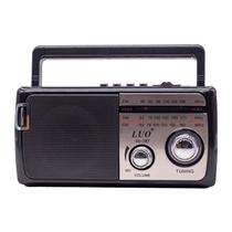Radio Portatil Luo LU-787 FM / AM / SW / 3 Bands / Bluetooth 5.3 - Preto