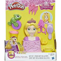 Massa de Modelar Play-Doh Princesa Da Disney C1044 Salao de Beleza Da Rapunzel