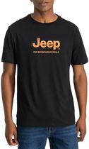Camiseta Jeep JMIC23211 Black - Masculina