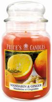 Vela Aromatica Price's Candles Mandarin & Ginger - 630G