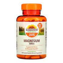 Magnesium Sundown Naturals 500MG 180 Capsulas