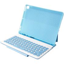 Capa para iPad de 10.2"/10.5" Wiwu Protective Keyboard Case + Teclado - Azul