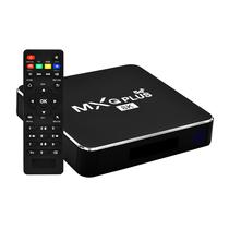 Receptor Digital TV Box MXQ Plus 8K 5G Preto 4GB/ 32GB/ Iptv/ Wifi/ HDMI/ USB/ SD/ Lan/ Android 10.1