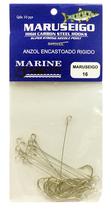 Anzol Encastoado Marine Sports Super Maruseigo Nickel 16 com 10 PCS
