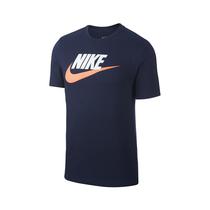 Camiseta Nike Masculina Sportswear Tee Icon Futura Azul Marinho