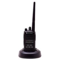 Walkie Talkie Radio Comunicador Ie Motorola EP-350 MX 136-174M / 5W MX / VHF / 16CH com Visor / 100-240V 50/ 60HZ- Preto