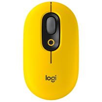 Mouse Logitech Pop Emoji Wireless - Amarelo (910-006549)