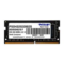 Memoria Ram Patriot Signature 32GB DDR4 3200MHZ para Notebook - PSD432G32002S