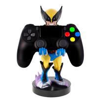 Boneco Stand c/Cabo USB Tipo-C X-Men "Wolverine" P/Cel/Joystick