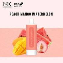 Maskking Eco Ammo Cartidge Peach Mango Water 5000 Puffs