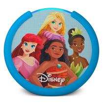 Amazon Echo Pop Kids Disney Princess Alexa 1 Geracao 2023 - Azul