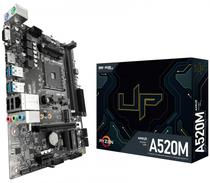 Placa Mae Up Gamer A520M, AMD AM4, M-ATX, DDR4, M.2 Nvme, UP-A520M