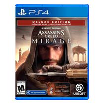 Jogo Assassin's Creed Mirage Deluxe Edition para PS4