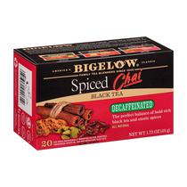 Te Bigelow Spiced Chai Decaffeinated 20 Bags