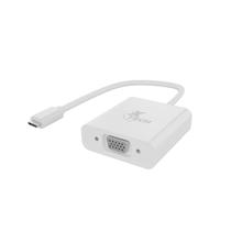 Adaptador Xtech XTC-551 USB-C para VGA / Full HD - Branco