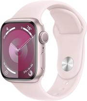 Apple Watch S9 (GPS) Caixa Aluminio Pink 41MM Pulseira Esportiva (M/L) Light Pink MR943LW