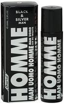 Perfume Omerta Black & Silver Man Edt 100ML - Masculino
