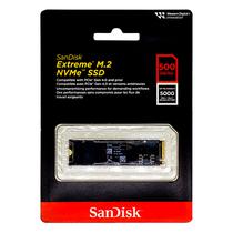 SSD M.2 Sandisk 500GB Extreme Nvme PCI-Exp 4.0 - SDSSDX3N-500G-G26