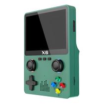 Console Gameboy Switch X6 - Recarregavel - com Jogos Retro - 3.5" - Verde
