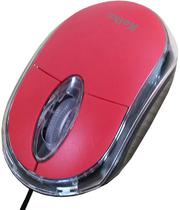 Mouse Kolke KEM-340 USB com Fio - Vermelho