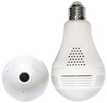 Lampada Smart com Camera Panoramica de 360 VR-V9-X Wifi Bivolt - Branco