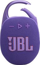 Speaker JBL Clip 5 Bluetooth A Prova D'Agua - Roxo