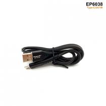 Cabo USB p/ USB-C Ecopower EP-6038 1M Gray