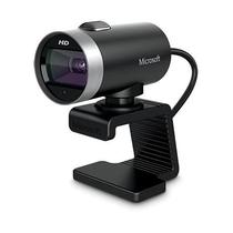 Webcam Microsoft H5D-00013 HD 720P Rotacao 360O - Preto