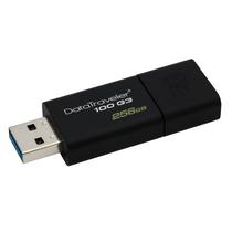 Pen Drive Kingston Datatraveler 100 G3 256GB USB 3.0 - DT100G3/256GB