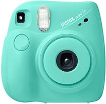 Camera Instantanea Fujifilm Instax Mini 7+ Seafoam Green + Papel Termico Instax Mini (10 Unidades)