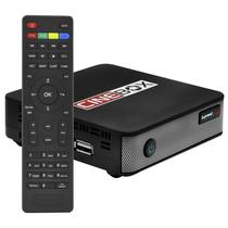Receptor Digital Fta Cinebox Supremo SII FHD Wifi/ Iks/ SKS/ HDMI/ USB/ Lan Preto