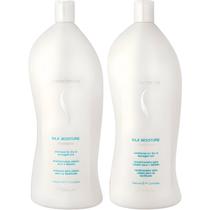 Kit Senscience Silk Moisture Shampoo 1L + Condicionador 1L